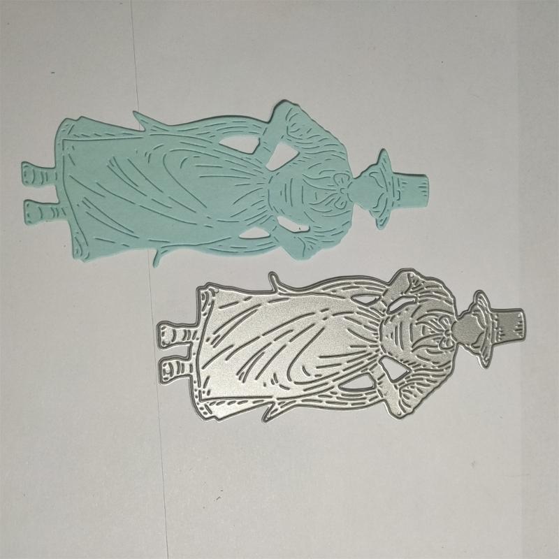 Dancing Girl Metal Cutting Dies Scrapbooking Stencils Die Cuts Card Embossing DIY Album Photo Template Molds Decorations