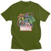 Hulk Classic T-Shirt für Herren 100% Baumwoll-T-Shirt Stilvolle T-Shirt-Tops Kurzarm-T-Shirt Figurbetonte Kleidung Geschenk