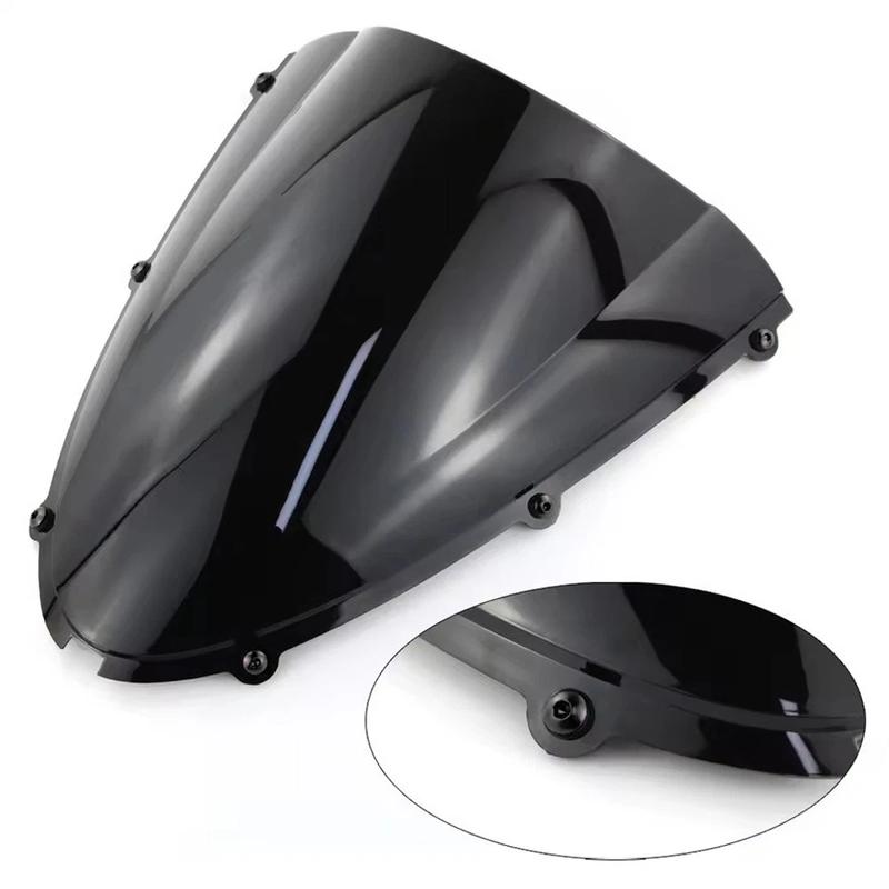 10pcs Universal Motorcycle Windscreen Bolt Washer Kit M5x16mm Black Aluminum Nut Replacement For SUZUKI KAWASAKI