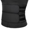 Pánské tvarování těla, pasový trenažér, posilovna, fitness, měkký prodyšný dvojitý pás, zeštíhlující sauna vesta