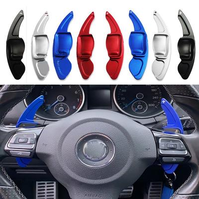 For VW Beetle Scirocco Touareg R32 Eos Sharan Tiguan R36 Golf 5 6 GTI R Polo Jetta Passat Car Steering Wheel Shift Paddle DSG