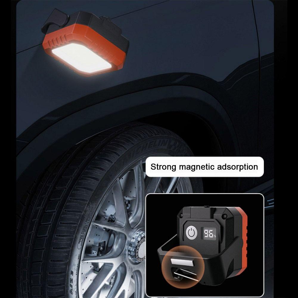 Adjustable Bracket Camping Lamp Strong Magnetic Adsorption Floodlight  Nighttime Lighting