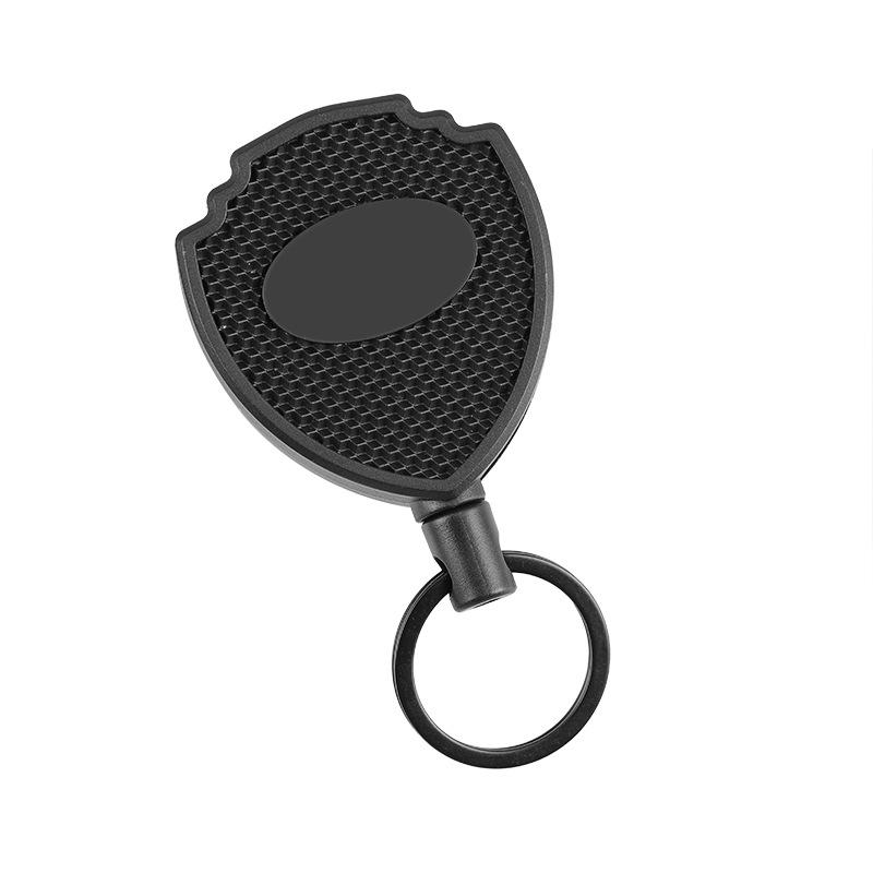 

Тактичний брелок: Карабін проти втрати з висувним шнуром