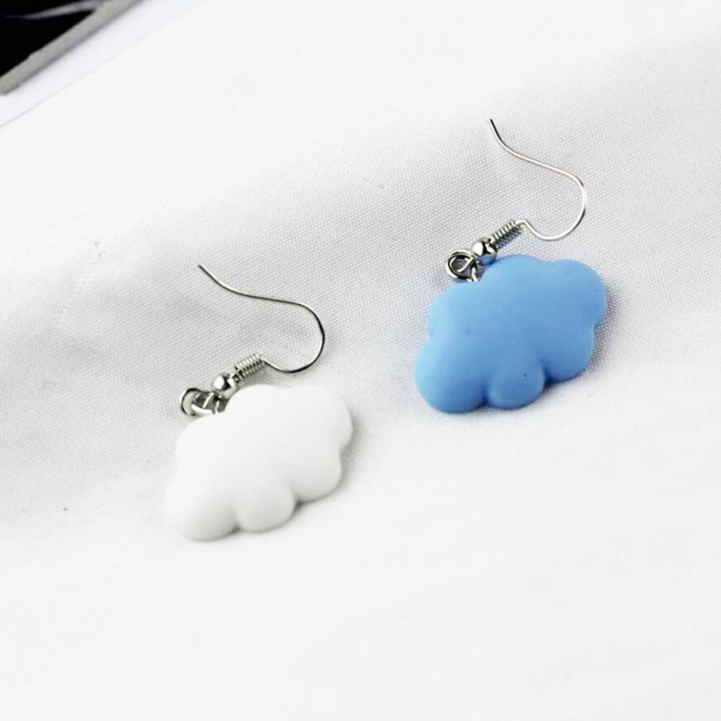 Damen Form Ohrringe Mädchen Harz Ohrhaken Legierung Stecker Ohrring Schmuck Feiertag Geburtstagsgeschenk