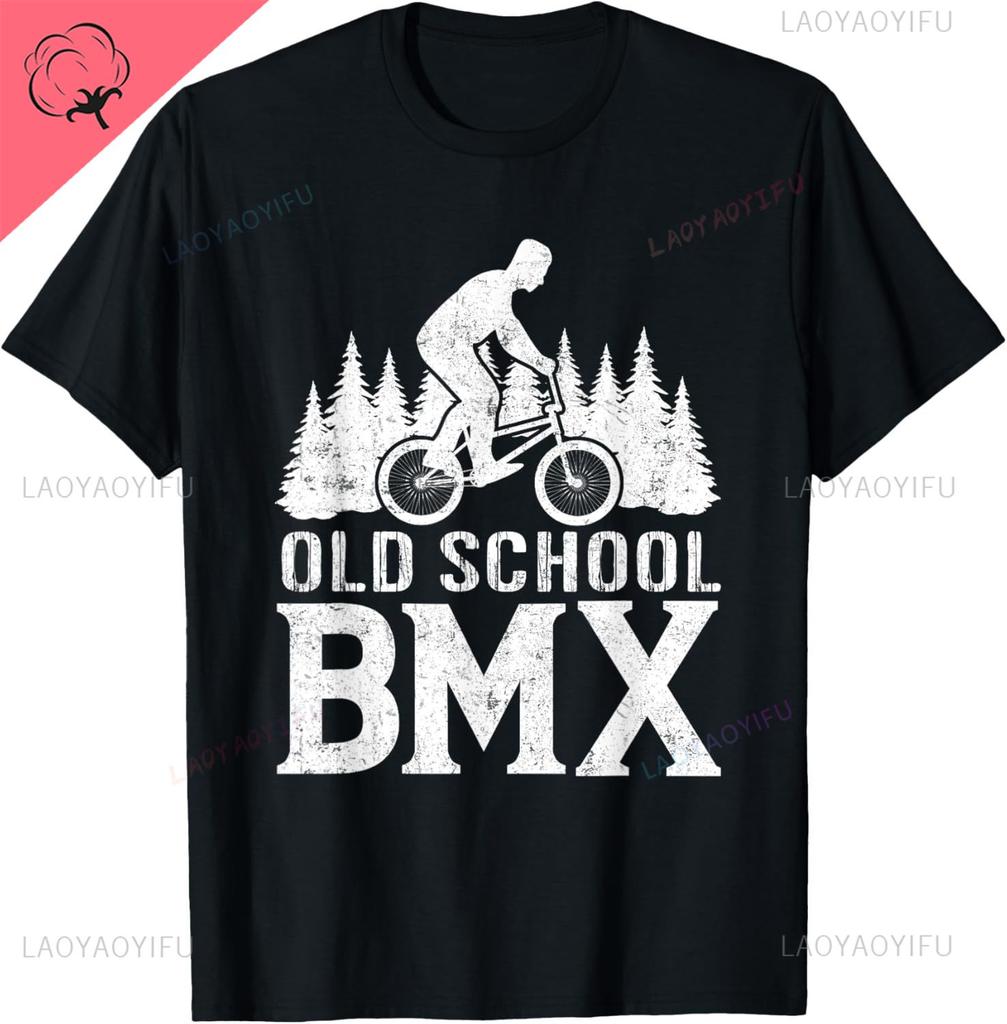 OLD SCHOOL BMX Vintage GT SE Racing Hutch Redline Schwinn TShirt Graphic T Shirts Men Clothing Tops Ropa Hombre