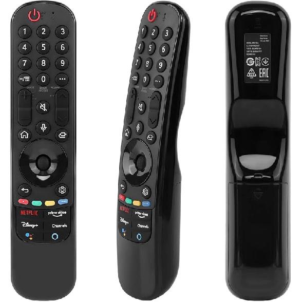 Universal MR21GA Remote Control Fit for LG Smart 4K UHD OLED TVs AN-MR21GA/AN-MR21GC, IR Replacement Controller(NO Voice, NO Magic, NO Cursor) MR-21GA with lg channel