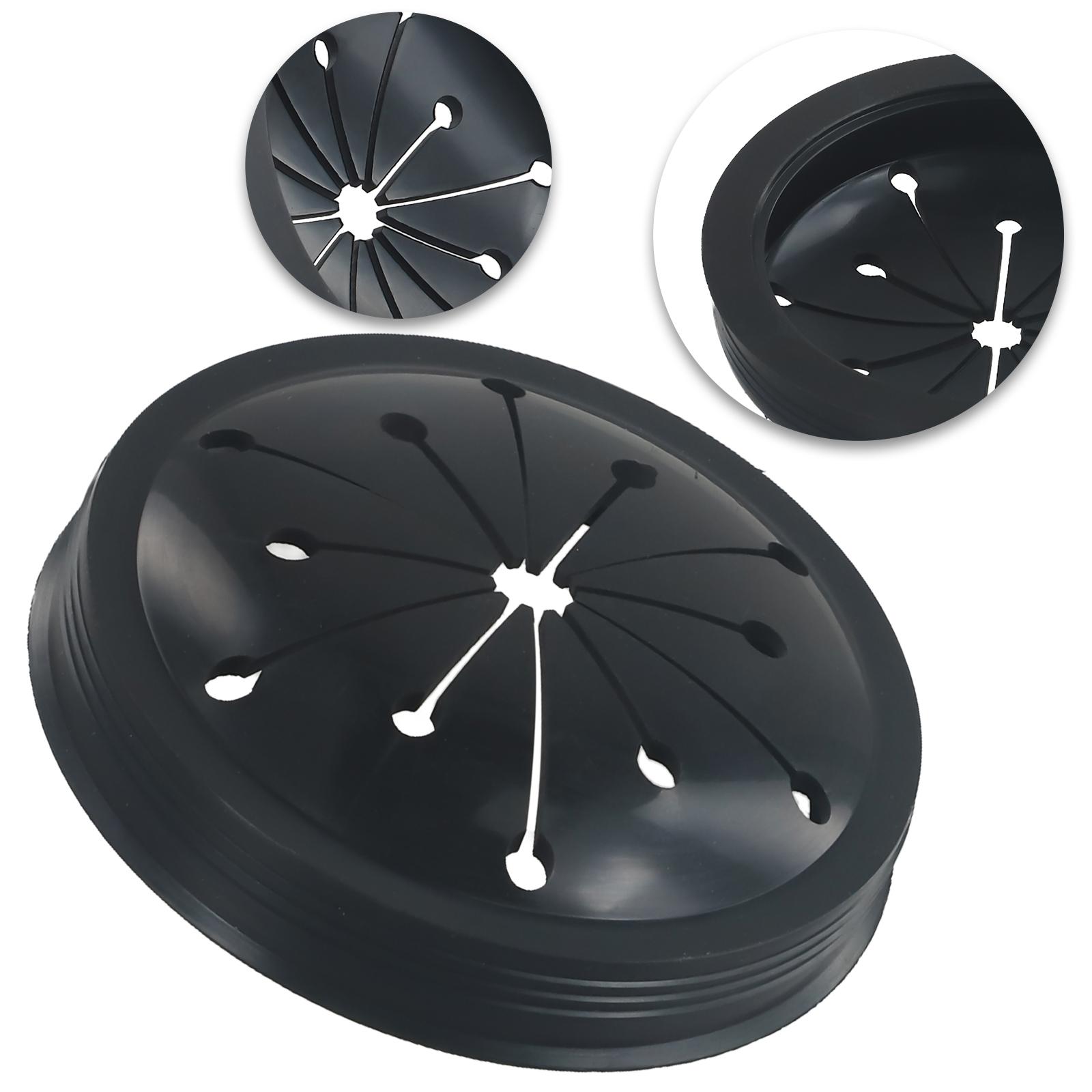 

Household Splash Guards Parts Black Disposal Drain