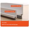 Strong Flexible TPE Material Door Bottom Seal Resistant To Wear & Tear 30/52mm for Long Service Quiet Home Environment
