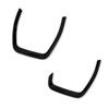 YOURS New Move Drink Holder Cover Piano Black 2pcs