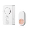 Wireless 433MHz Waterproof Doorbell: Easy One-Button Call, Bedside Bell, Long-Range, Ideal for Home and Elderly Use.