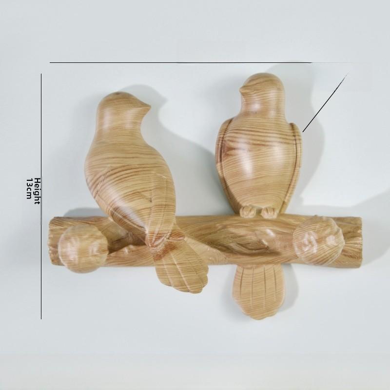 

Изящный настенный крючок для птиц, смола, органайзер для ванной и спальни, аксессуар для хранения Style H