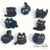 8pcs Fresh Keeping Black Cat Bag Clips Moisture-proof Kitchen Seal Clips  Seasoning Bags