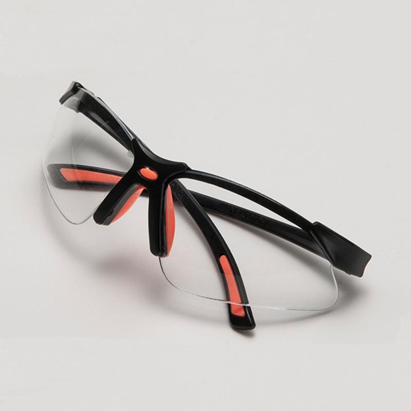 Motorcycle Safety Anti-fog and Anti-scratch Eye Clear Goggles Tactical Sports Protective Glasses With Soft Silicone Nose Clip