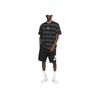 Nike Logo High-Waist Drawstring Shorts with Pockets Men Bottoms Black DX0502-010