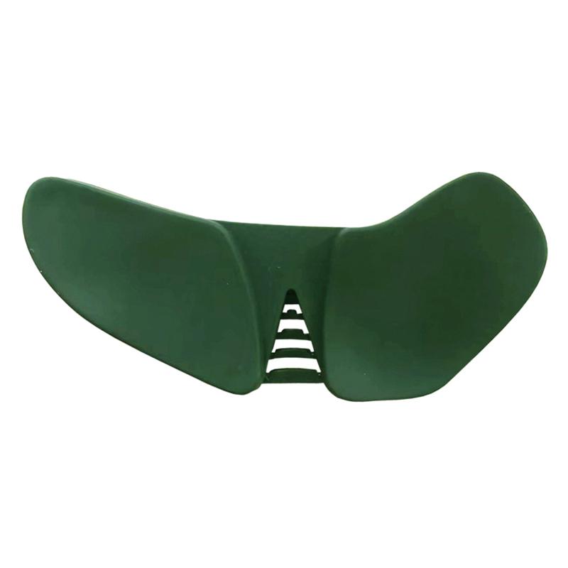 Right Hand Ergonomic Mouse Pad Wrist Pad Silicon Gel Non-Slip Streamline Wrist Rest Support Mat For Office Gaming Pc