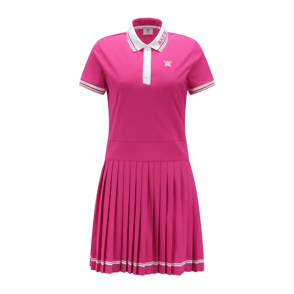 Anew Golf Women Pleated Skirt Pique One Piece_Hp
