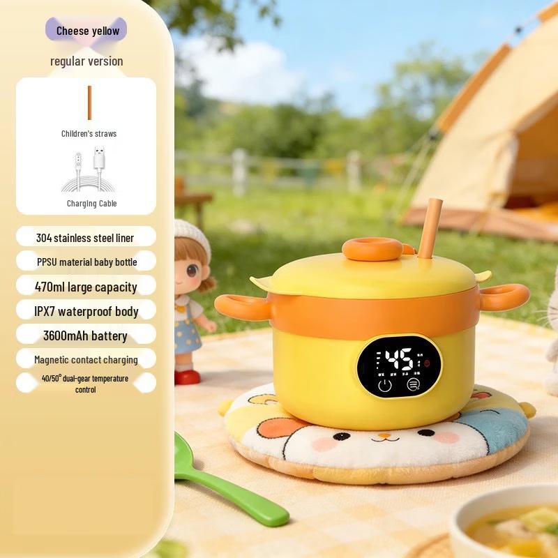 Ru Han Portable Rechargeable Baby Food Warming Bowl