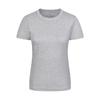 Reines Baumwoll-Kurzarm-T-Shirt für Damen Neues Lässiges Taillenbetontes Halbarm-Damen