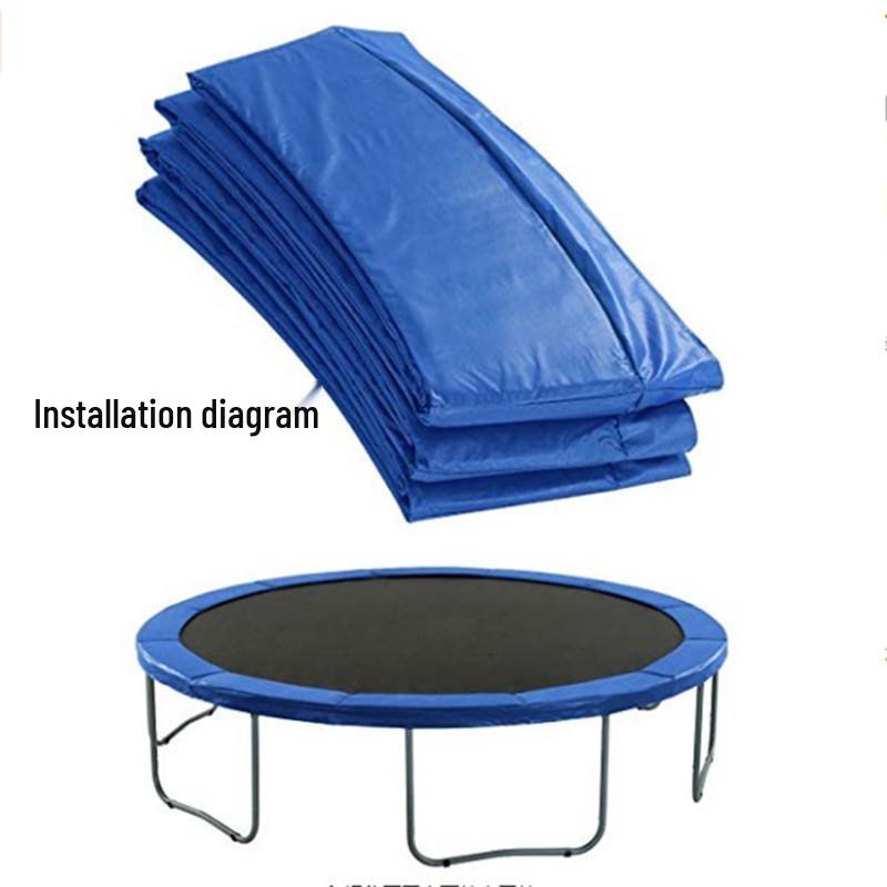 Large Protective Trampoline Pad with Sponge Spring Cover