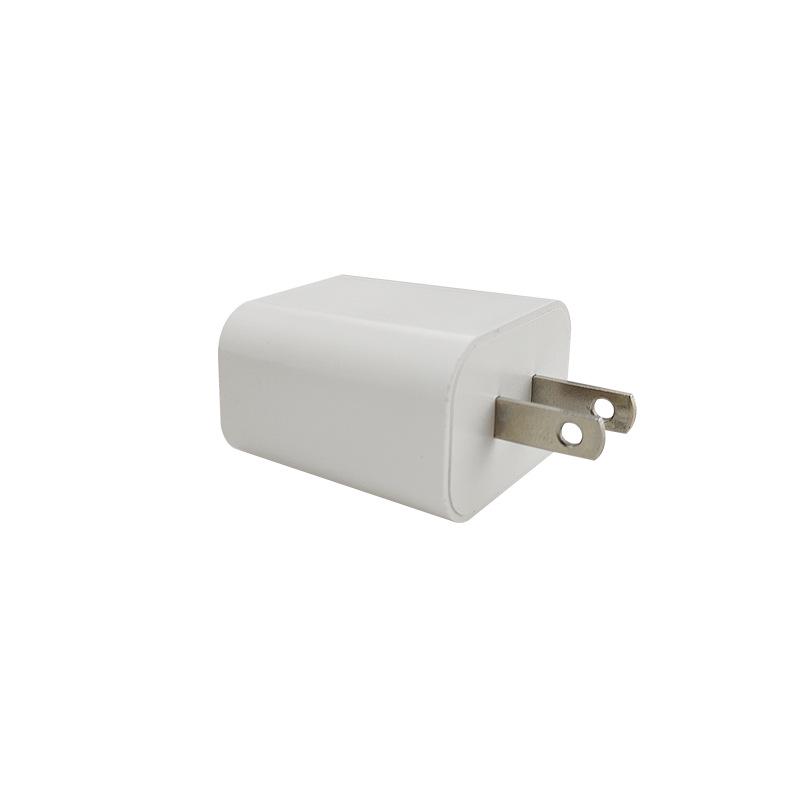 PD20W Dual Port Fast Charger for Apple Phones, USB-A + USB-C