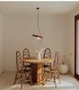 Nordic Minimalist Wabi-Sabi Adjustable Bedside Pendant Lamp