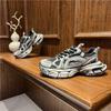 Dad Shoes Summer New Low-top Leather Surface Breathable Thick Sole Comfortable Leisure Sports Dl