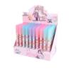 **Crystal Blue Erasable Fountain Pen with Replaceable Capsule and Disappearing Ink**