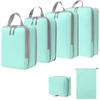 Compression Travel Storage Set: Washable Organizer for Cosmetics, Shoes, and Clothes