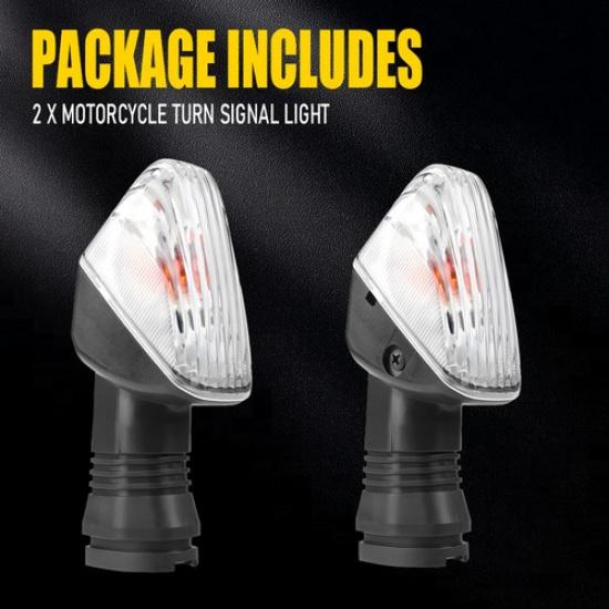 4PC For KAWASAKI NINJA ZX-6R 600 1997-2006 Turn Signal Light Indicator Lamp