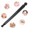 Manual Acupuncture Pen Black Ceramic Face Body Acupressure Bar Deep Tissue Massage Tool for Men Women