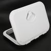 270x375mm ABS Yacht Window Observation Hole Deck Lid  Accessory White