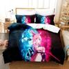 Game Honkai Impact 3 Bedding Set Printed Bed Set With Pillowcase Bed Duvet Cover Soft Queen King Size Bedclothes Home Adult Kid