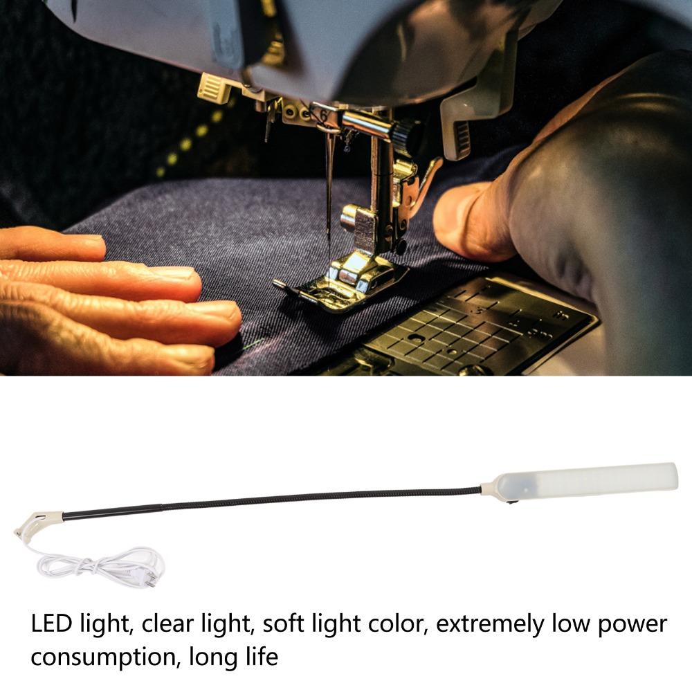 10W Power Sewing Machine Light 64 Lamp Beads LED Light LED Sewing Light Eye Protection Adjustable Arm Industrial Sewing Machine