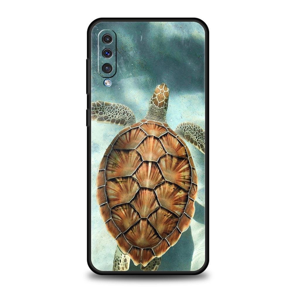 Ocean Animal Dolphin Phone Case for Samsung Galaxy A52 5G A12 A70 A50 A40 A20s A30 A10s A20e A10 A22 A72 A32 A02 A42 A04S Cover