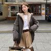 Winter new women's down cotton clothes fur collar hooded cotton clothes cotton clothes women's warm pie overcome coat