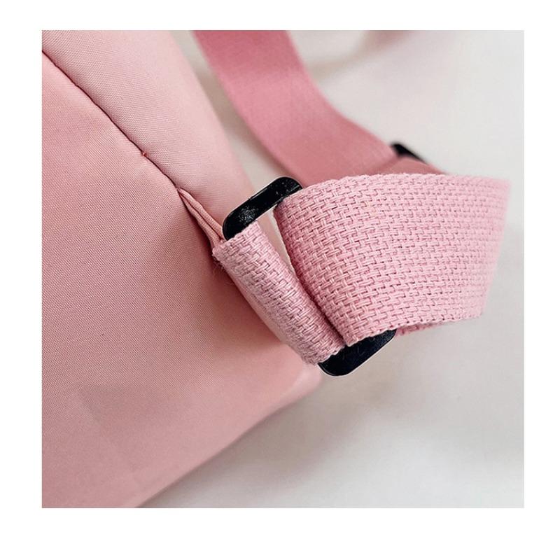 Einfacher Studentenrucksack Große Kapazität Lässiger Mittel- und Oberstufenrucksack Rucksack im Waldstil für Mädchen