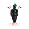 1/2" Male Thread Sprinkler Head 360 Degree Rotation Large-Area Automatic Garden Orchard Lawn Irrigation Watering Nozzle Device