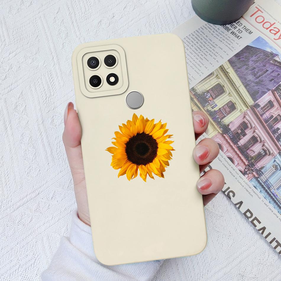 Custodie Per OPPO A15 A15S A16K A16E Design Carino Morbido Silicone Liquido Protezione Fotocamera Migliorata Cover Posteriore Per OPPO A 16K 16E Coque