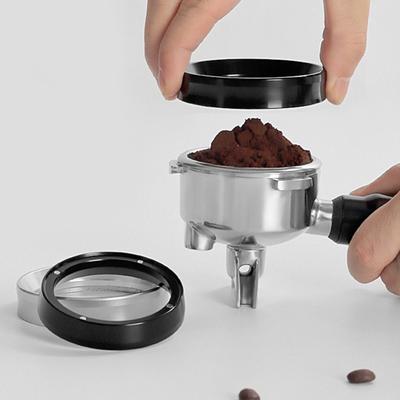 Aluminum Coffee Dosing Funnel With 4 Magnet Anti-spill Mess-free Brewing Barista-approved Espresso Tool
