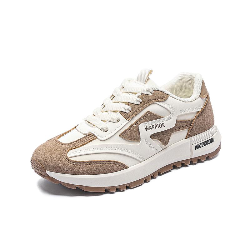 2025 New Autumn Korean Version Versatile Casual Shoes Women's Niche Retro Student Forrest Gump Shoes Fashion Running Sneakers