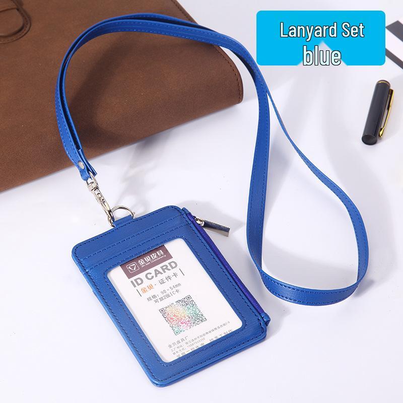 Porta Badge Multi-Scheda Golden Bay con Portachiavi, Clip Retrattile, Cordino e Portamonete