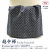 Edoten Etchu Fundoshi Made in Stylish Japanese Tenugui One Size Fits with Plum Blossom Design (Loincloth) Japan, 100% Cotton, Pattern, Men's, All,