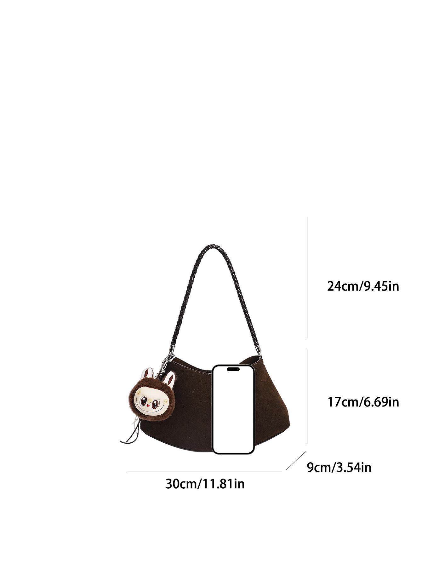

2025 Christmas Cute Plush Handbag: Versatile Bag for Girls & Women
