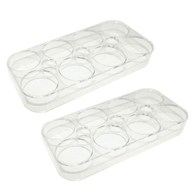 Space Saving Refrigerator Eggs Holder With Visible Inventory Design And Reinforced ABS Construction Eggs Holder