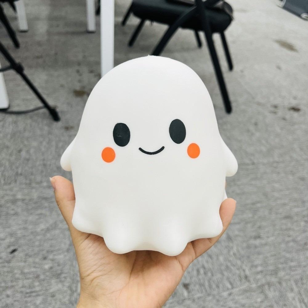 Cartoon Ghost Squeeze Toys Crazy Fun Stress Relief Toy New Decompression Toy Anxiety Relief белый