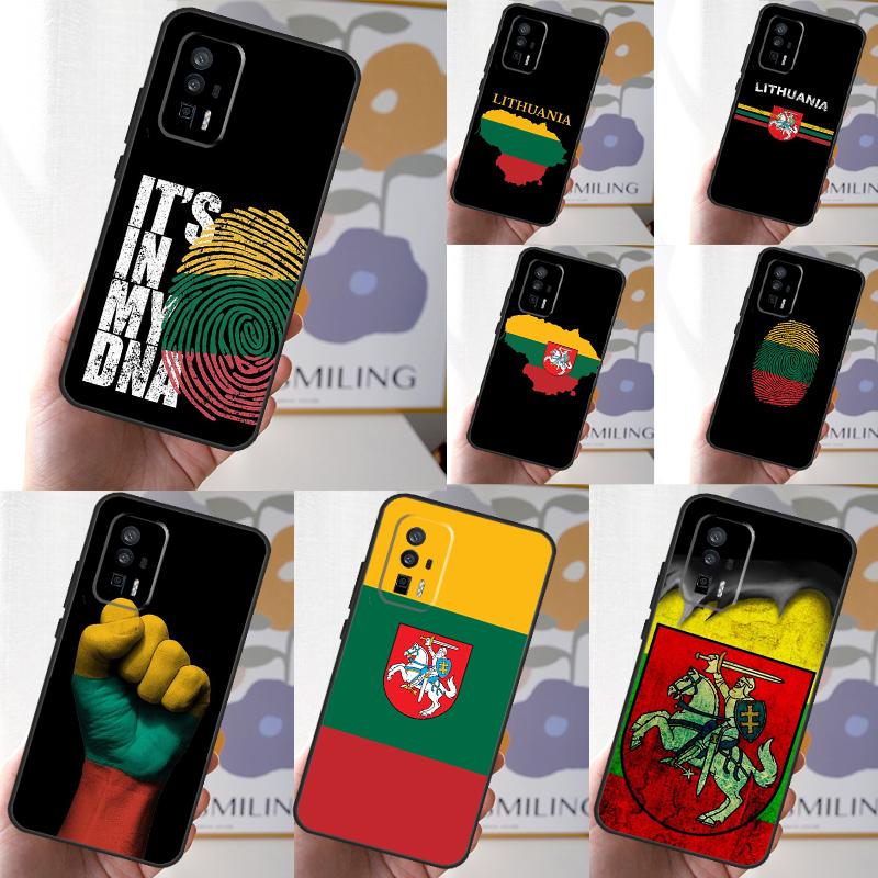 Lithuania Flag Case For POCO X6 M6 X3 Pro X5 F3 F5 M5s Xiaomi 13 14 Ultra 12 Lite 11T 12T 13T Pro Cover