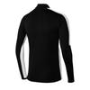 Nike Dri-FIT Color Block Logo Football Training Long Sleeve T-Shirt Kids Tops Black DR1356-010
