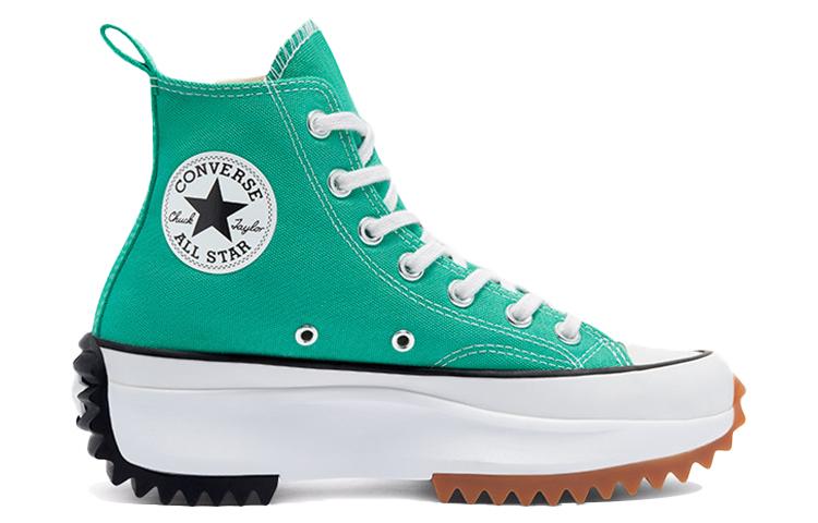 Converse Run Star Hike Hi Court Green Gum