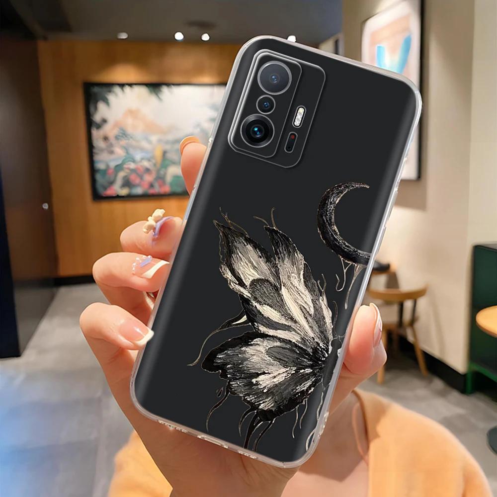 Pro pouzdro na telefon Xiaomi 11T Pro Módní Fantasy Průhledný Kryt Pro Xiaomi Mi 11T Pro Mi11T TPU Silikonové Kryty na Záda Odolné proti Pádu Funda