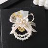Orman Serisi Kore Nedime İnci Çiçekli Bileklik